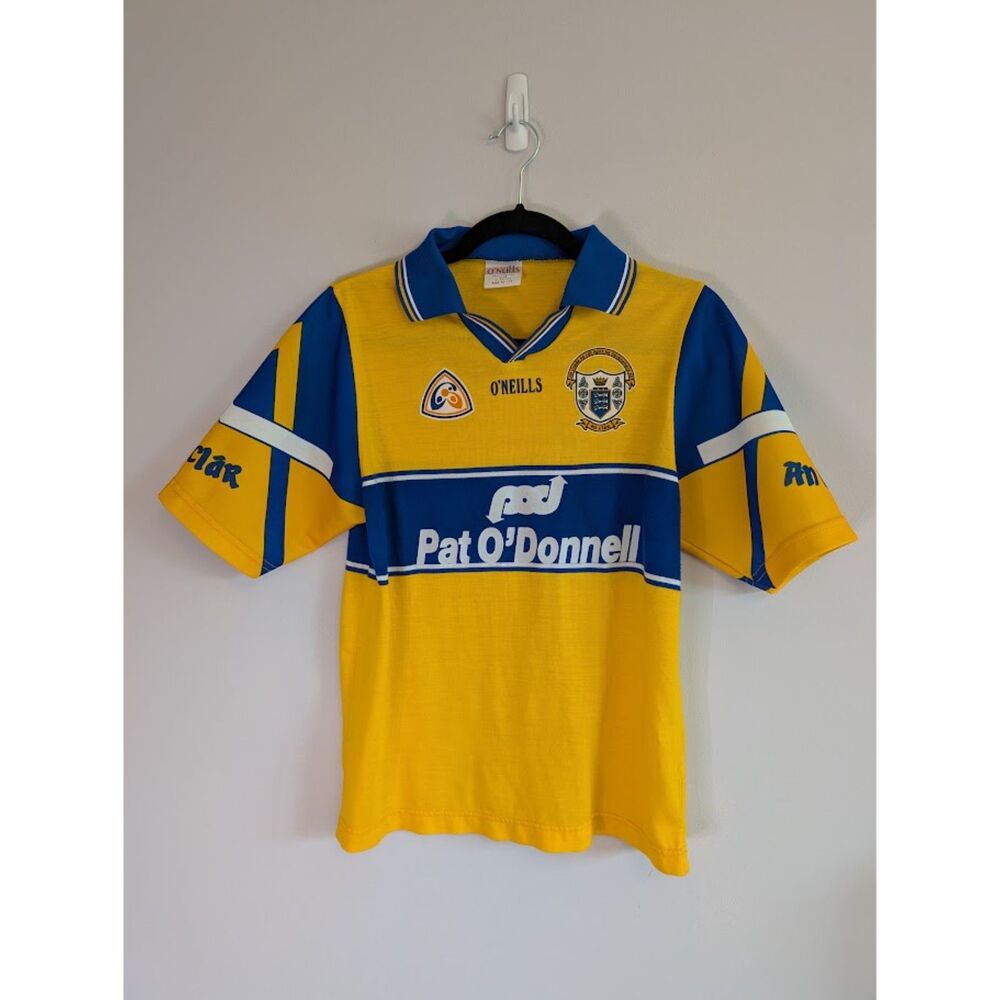 Vintage An Clár GAA Jersey O'Neills Pat O'Donnell Hurling Jersey Kids 10-11